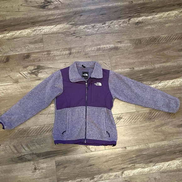 North Face Denali Zip Up Purple Fleece Jacket, Women’s XS - Picture 5 of 7